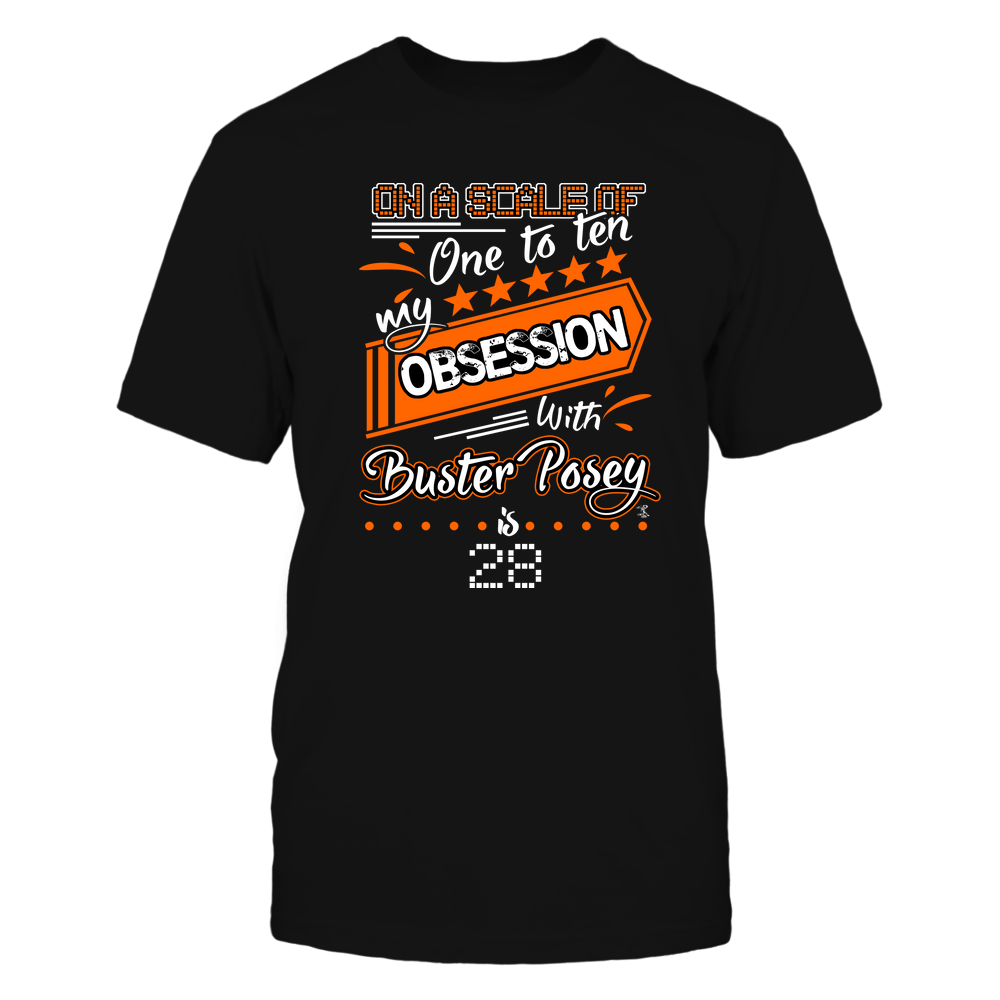 Obsession Level - Buster Posey Shirt | San Francisco Major League Baseball | Ballpark MVP | MLBPA