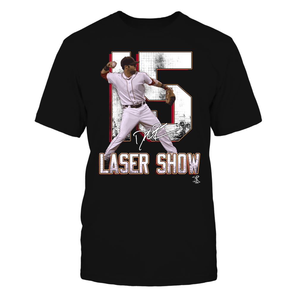 Dustin Pedroia T-Shirt | Boston Pro Baseball | Ballpark MVP | mlbpa Unisex Basic Tee / Black / L