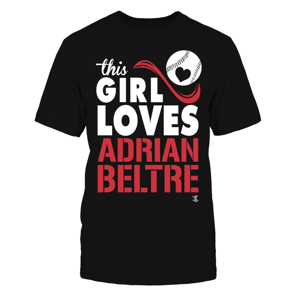 This Girl Loves - Adrian Beltre Shirt | Los Angeles D Major League Baseball | Ballpark MVP | MLBPA