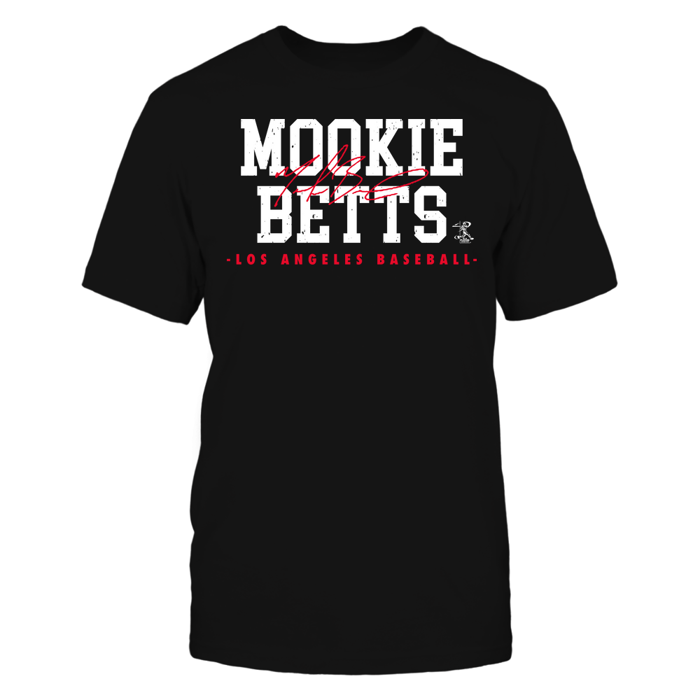 Signature - Mookie Betts T-Shirt | Los Angeles D Pro Baseball | Ballpark MVP | MLBPA