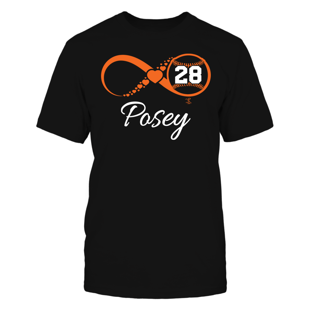 Infinite Baseball Love - Buster Posey Shirt | San Francisco Major League Baseball | Ballpark MVP | MLBPA