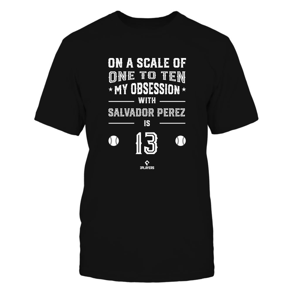 Obsession - Salvador Perez Tee | Kansas Baseball | MLBPA | Ballpark MVP