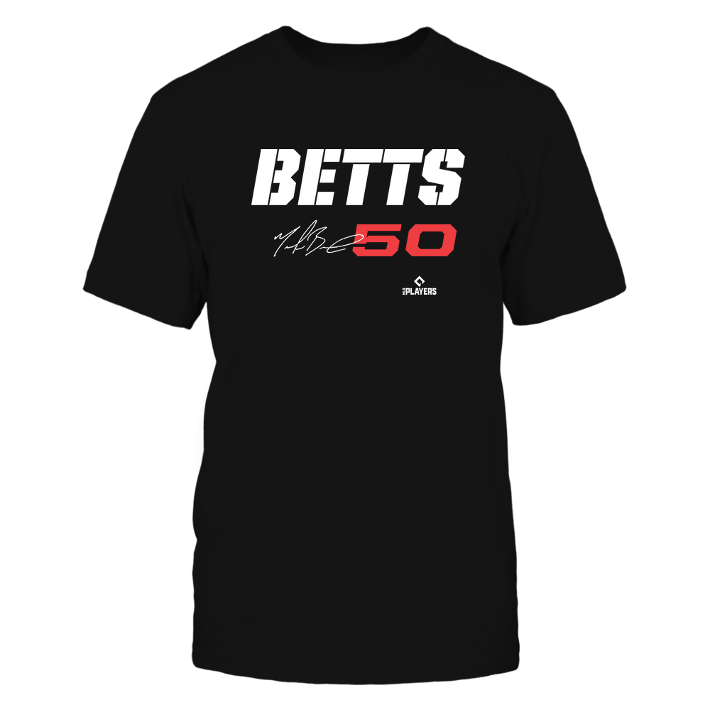 Mookie Betts T-Shirt | Los Angeles D Baseball | MLBPA | Ballpark MVP