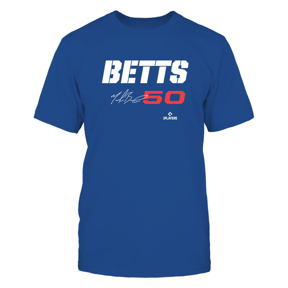Mookie Betts T-Shirt | Los Angeles D Baseball | MLBPA | Ballpark MVP