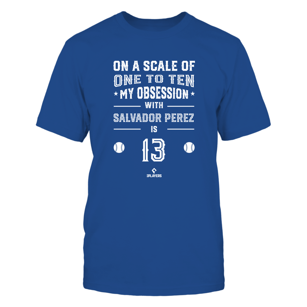 Obsession - Salvador Perez Tee | Kansas Baseball | MLBPA | Ballpark MVP