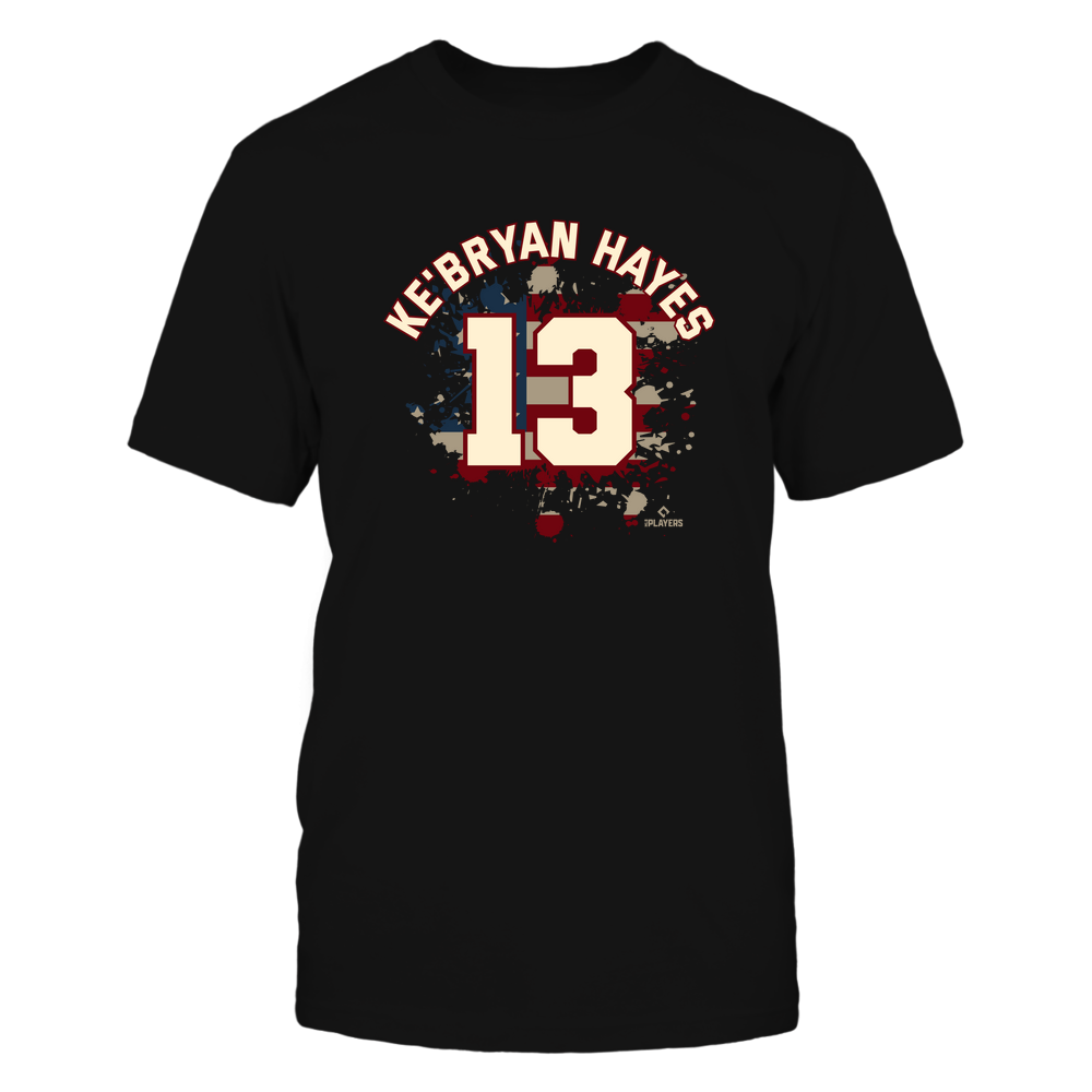 Vintage Flag - Ke Bryan Hayes Shirt | Pittsburgh Baseball | Ballpark MVP | MLBPA