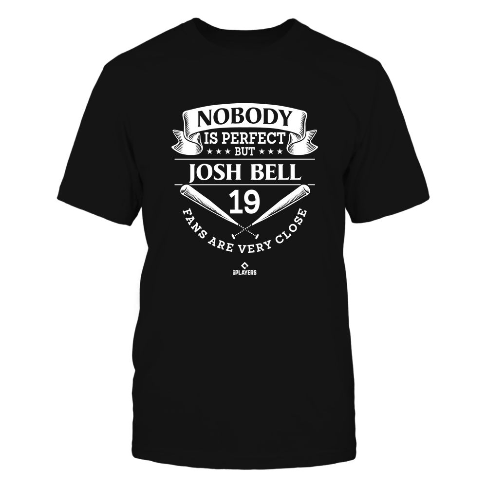 Nobody Is Perfect - Josh Bell Tee | Washington Pro Baseball Team | MLBPA | Ballpark MVP