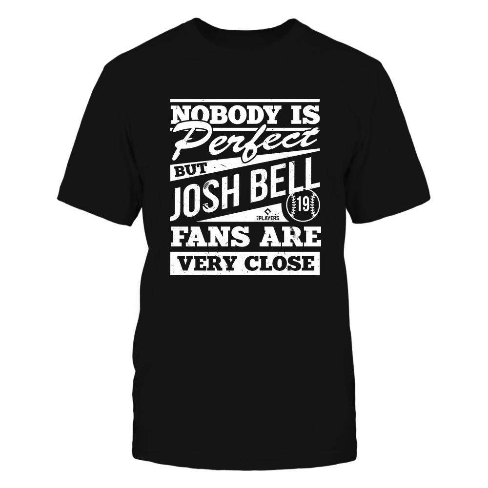 Nobody Is Perfect - Josh Bell T-Shirt | Washington Major League | Ballpark MVP | MLBPA