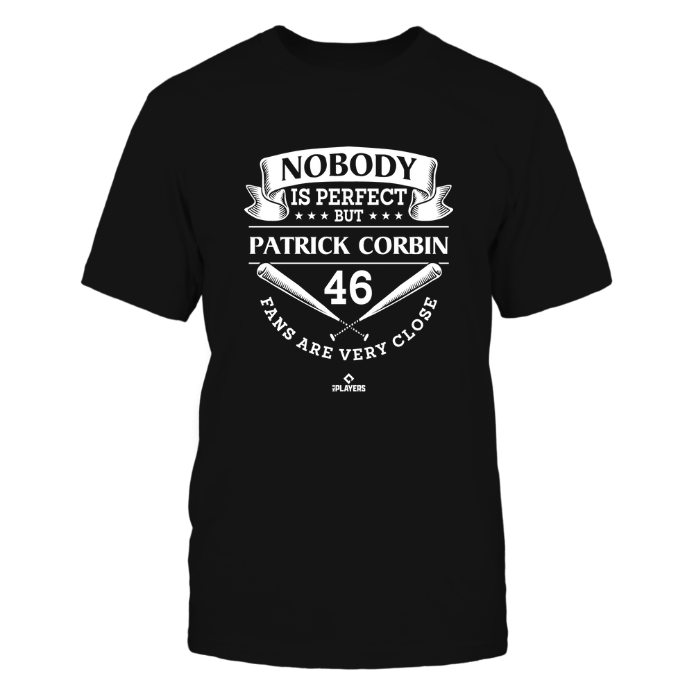 Nobody Is Perfect - Patrick Corbin Shirt | Washington Baseball Team | MLBPA | Ballpark MVP