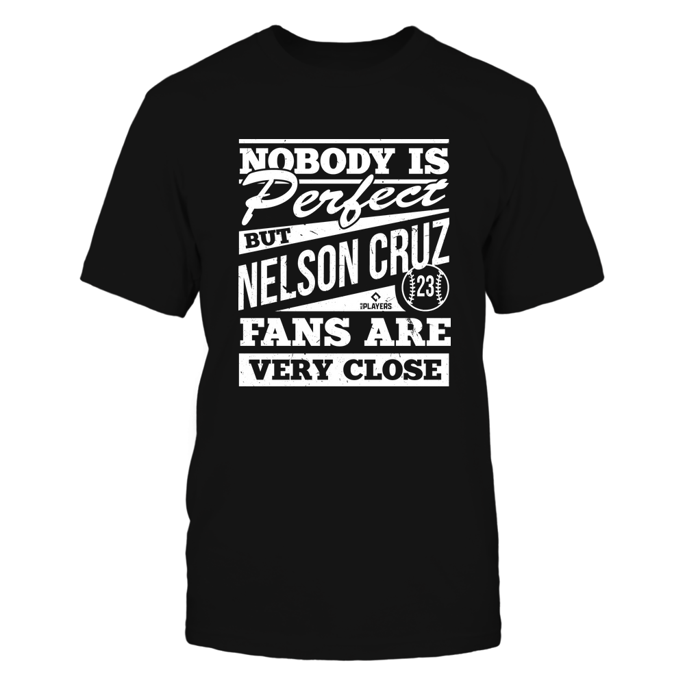 Nobody Is Perfect - Nelson Cruz Shirt | Tampa Bay MLB Team | Ballpark MVP | MLBPA