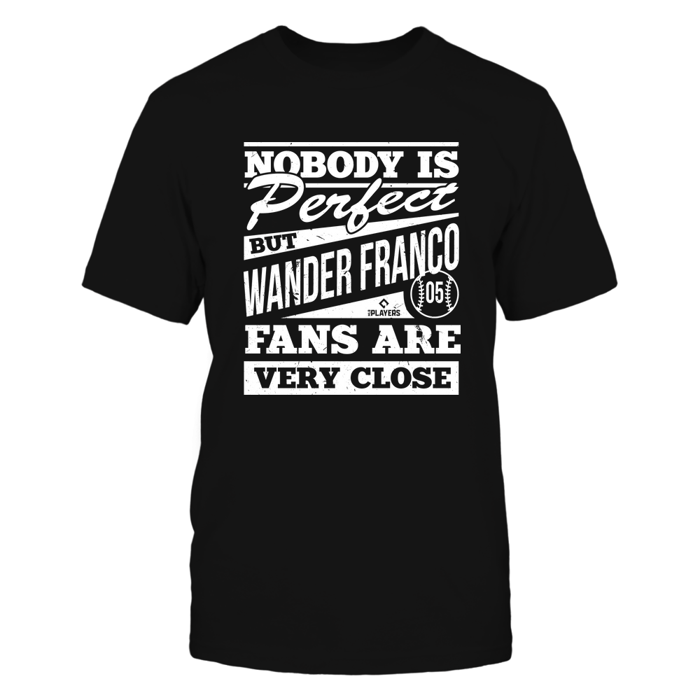 Nobody Is Perfect - Wander Franco Shirt | Tampa Bay MLB Team | Ballpark MVP | MLBPA