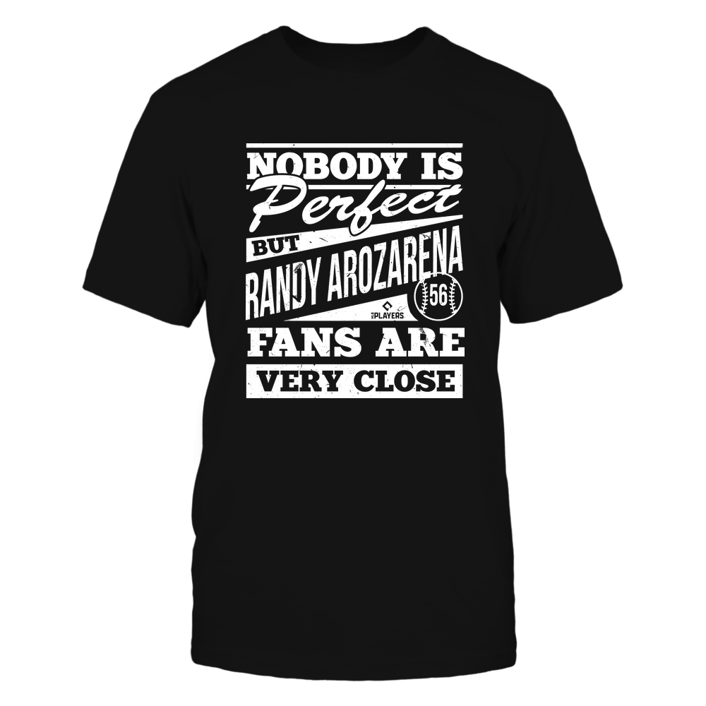 Nobody Is Perfect - Randy Arozarena Tee | Tampa Bay Professional Baseball Team | Ballpark MVP | MLBPA