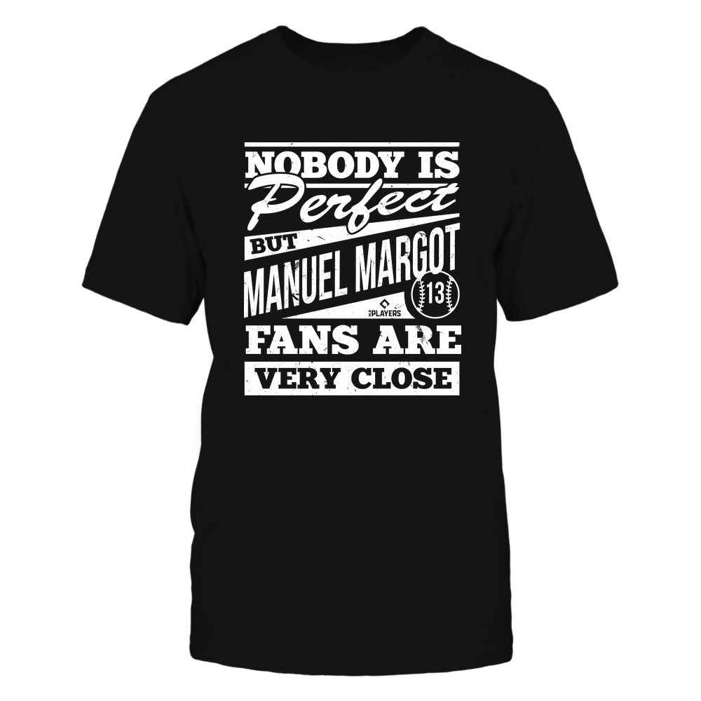 Nobody Is Perfect - Manuel Margot Shirt | Tampa Bay Professional Baseball | Ballpark MVP | MLBPA