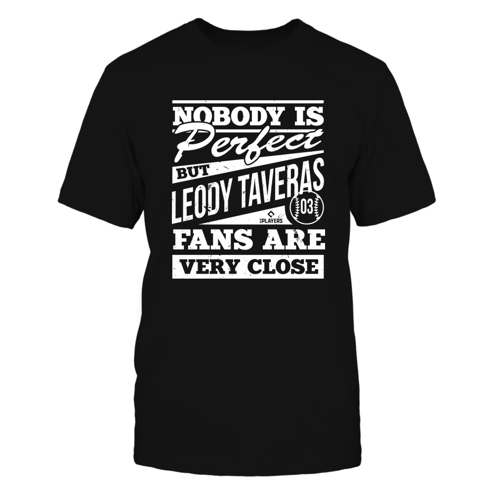 Nobody Is Perfect - Leody Taveras T-Shirt | Texas Baseball | Ballpark MVP | MLBPA