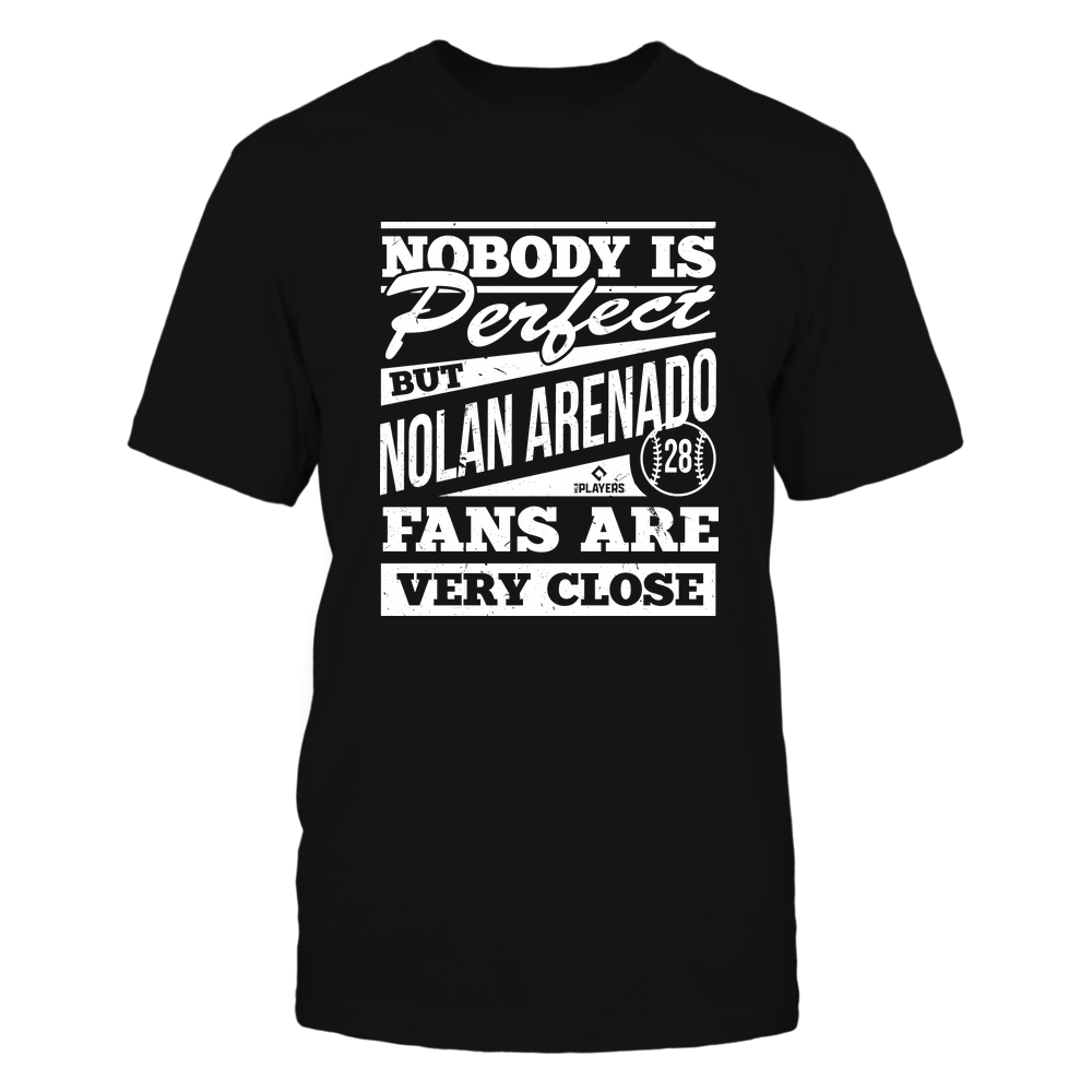 Nobody Is Perfect - Nolan Arenado Shirt | St. Louis Professional Baseball | Ballpark MVP | MLBPA