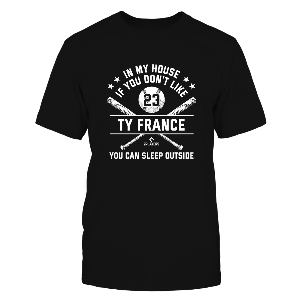 In My House - Ty France T-Shirt | Seattle Pro Baseball | MLBPA | Ballpark MVP
