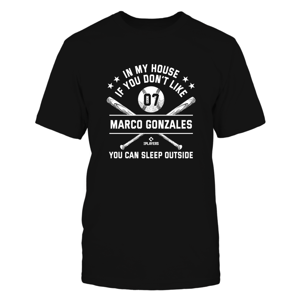 In My House - Marco Gonzales T-Shirt | Seattle Major League Baseball | MLBPA | Ballpark MVP