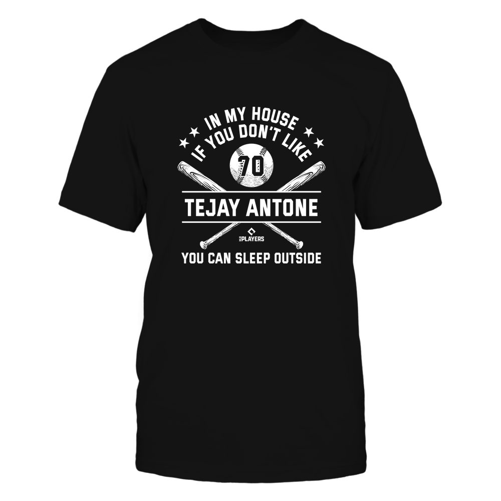 In My House - Tejay Antone T-Shirt | Cincinnati Pro Baseball Team | Ballpark MVP | MLBPA