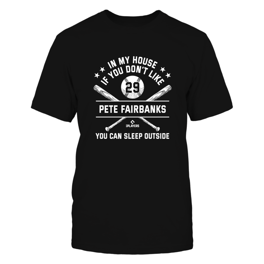 In My House - Pete Fairbanks T-Shirt | Tampa Bay Pro Baseball | Ballpark MVP | MLBPA