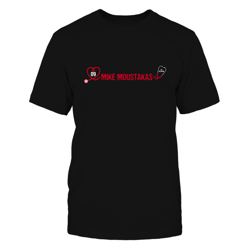 Baseball Fan - Mike Moustakas T-Shirt | Cincinnati Major League Baseball | Ballpark MVP | MLBPA