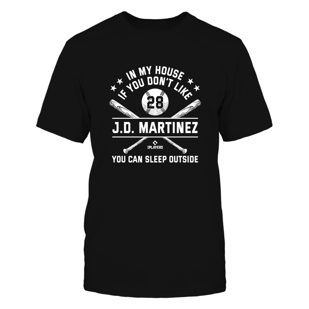 JD Martinez 28 Boston MLBPA Baseball Player Premium T-Shirt