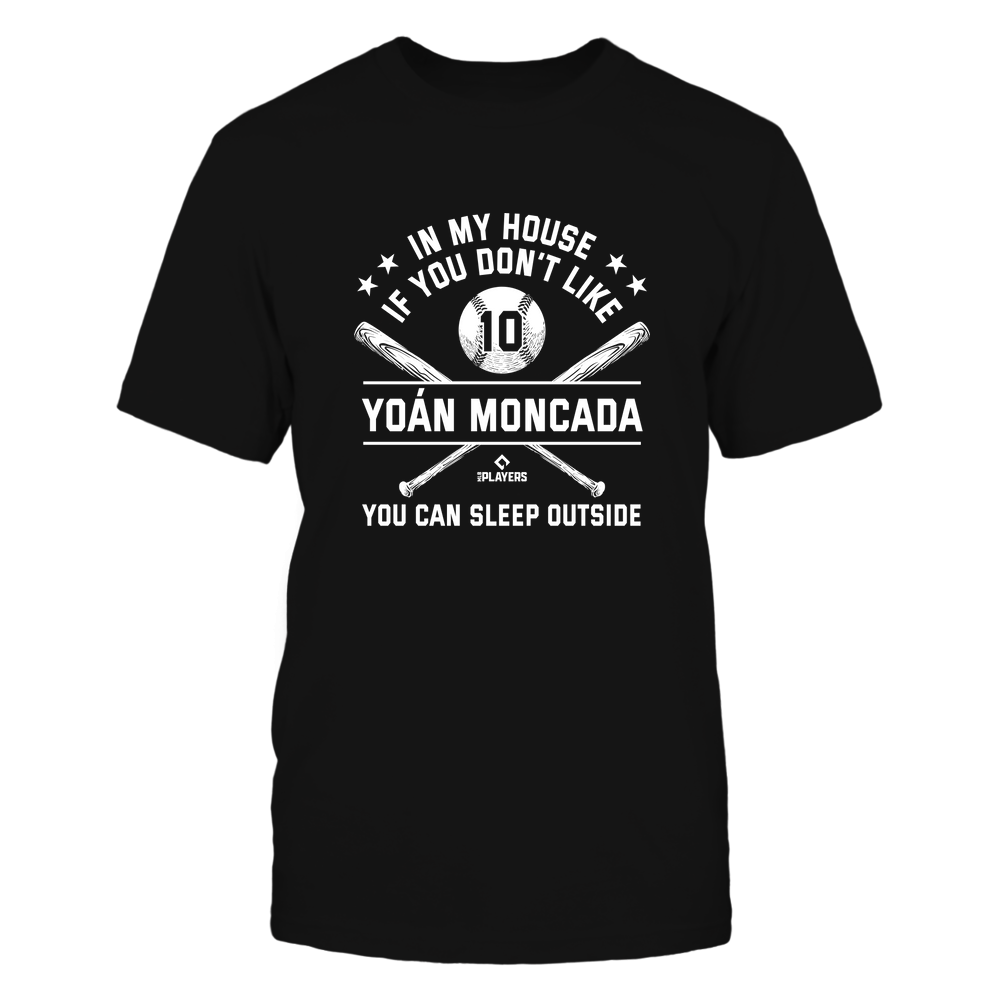 In My House - Yoan Moncada T-Shirt | Chicago W Major League Baseball Team | MLBPA | Ballpark MVP