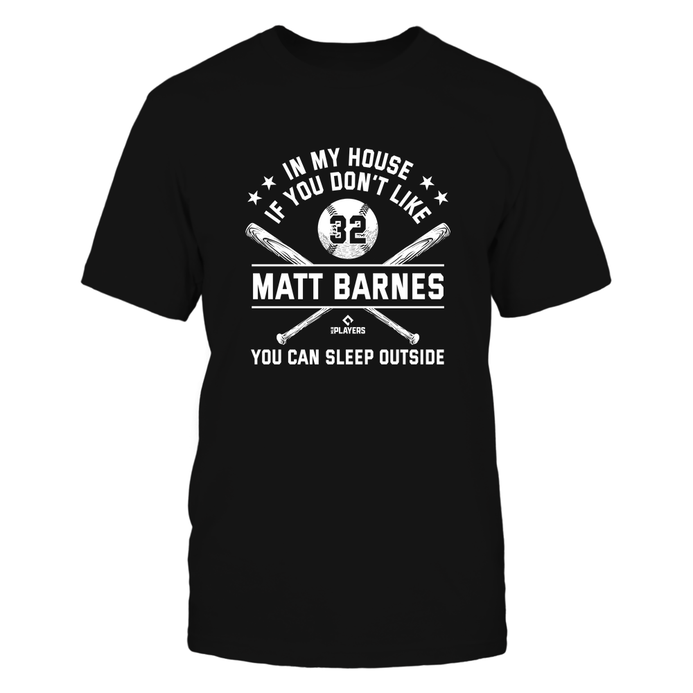 In My House - Matt Barnes T-Shirt | Boston Baseball Team | MLBPA | Ballpark MVP
