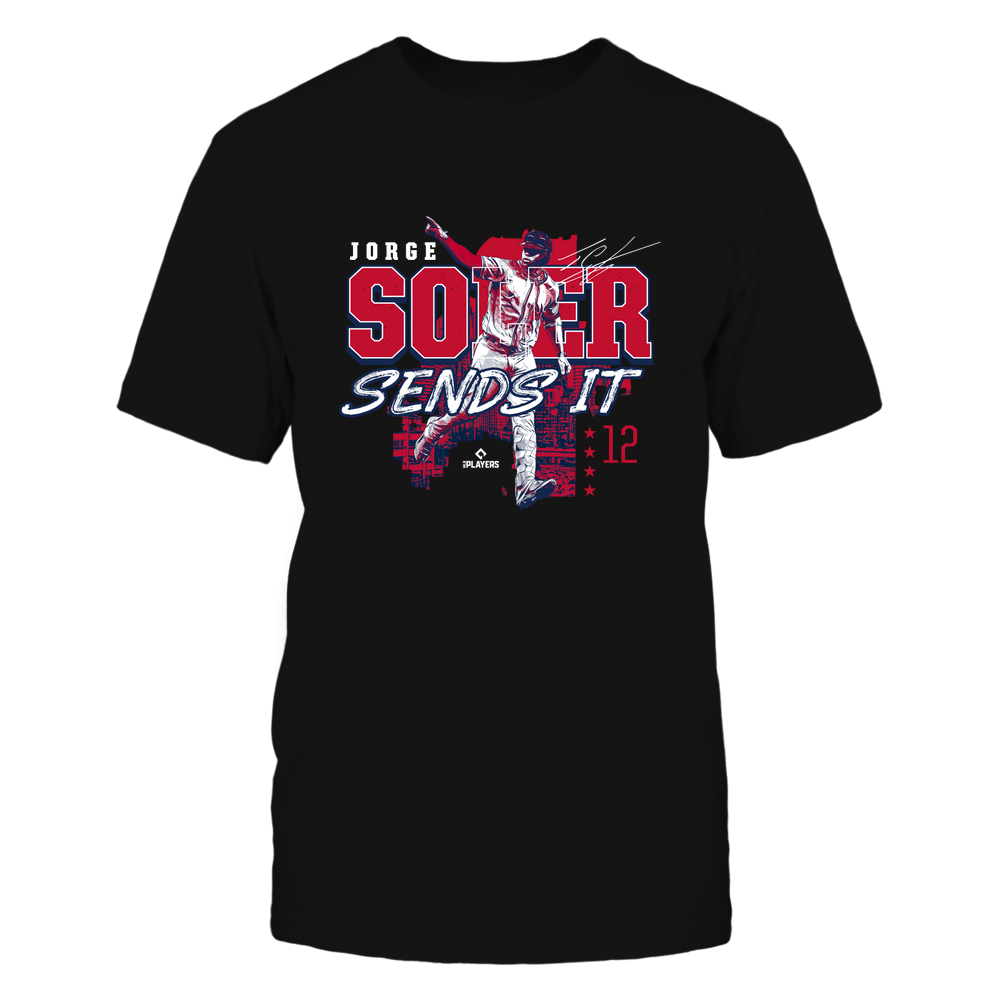 Jorge Soler Sends It - Jorge Soler Tee | Atlanta Pro Baseball Team | Ballpark MVP | MLBPA
