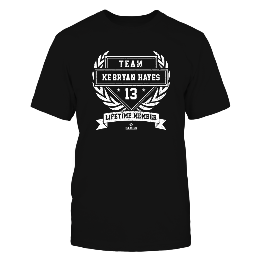 Team - Ke Bryan Hayes T-Shirt | Pittsburgh Major League Baseball | MLBPA | Ballpark MVP