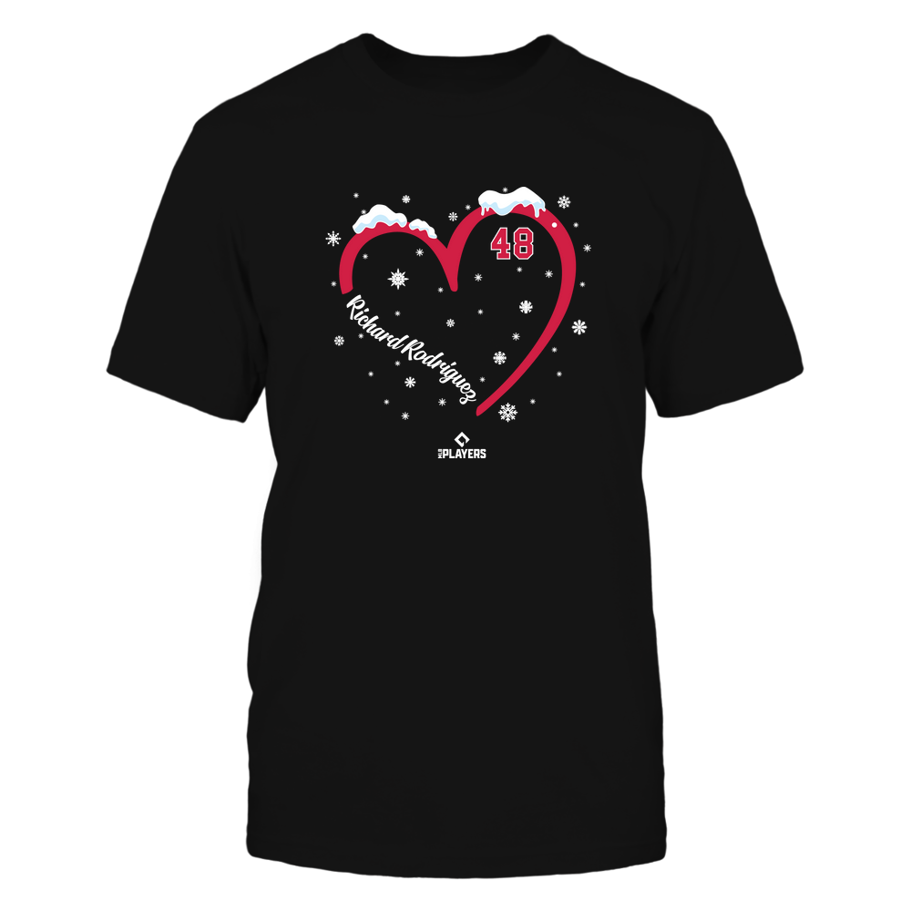 Heart - Richard Rodriguez T-Shirt | Atlanta Major League Team | Ballpark MVP | MLBPA