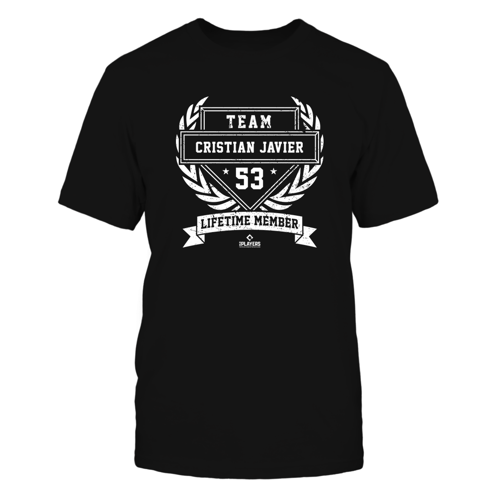 Team - Cristian Javier Shirt | Houston Pro Baseball Team | Ballpark MVP | MLBPA