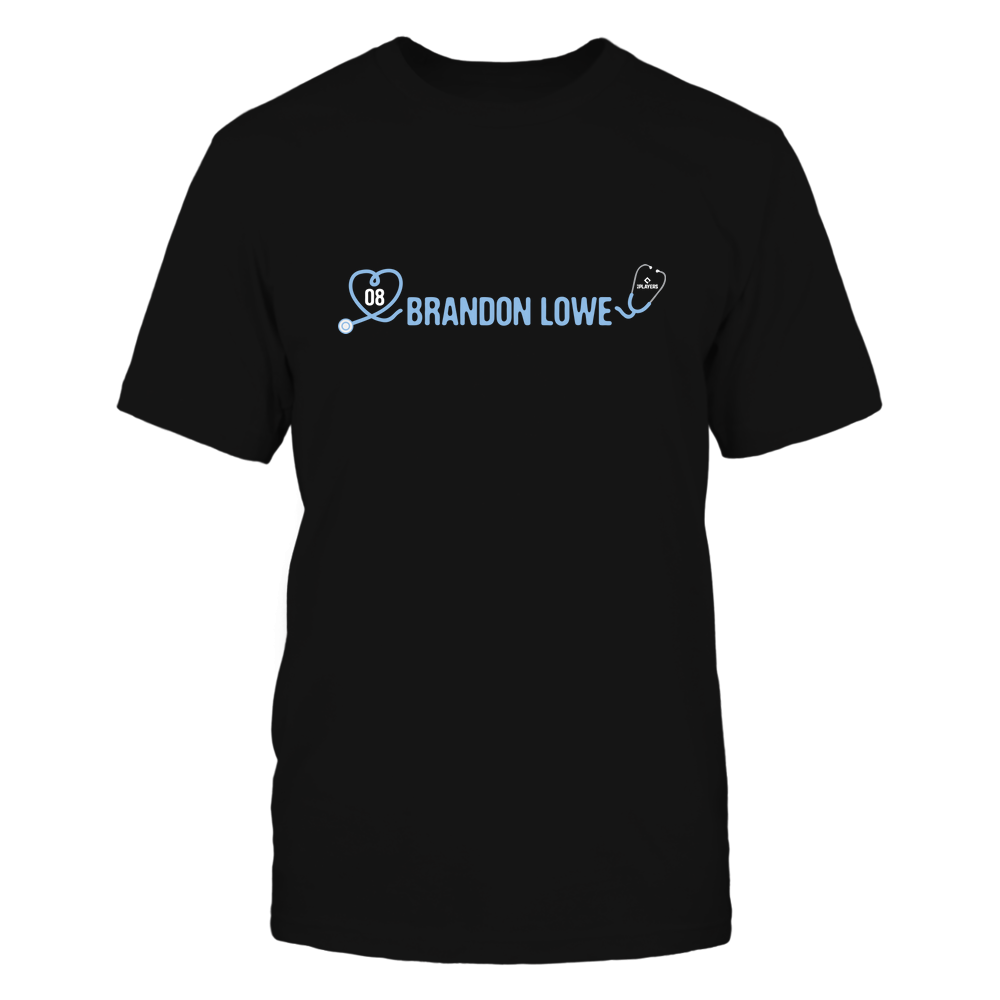 Baseball Fan - Brandon Lowe T-Shirt | Tampa Bay MLB Team | MLBPA | Ballpark MVP