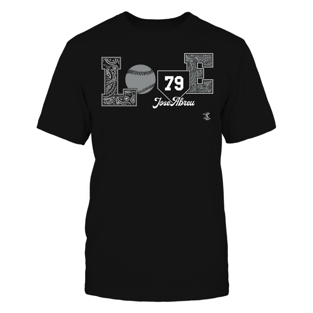 Love Player - Jose Abreu T-Shirt | Chicago W Pro Baseball | Ballpark MVP | MLBPA