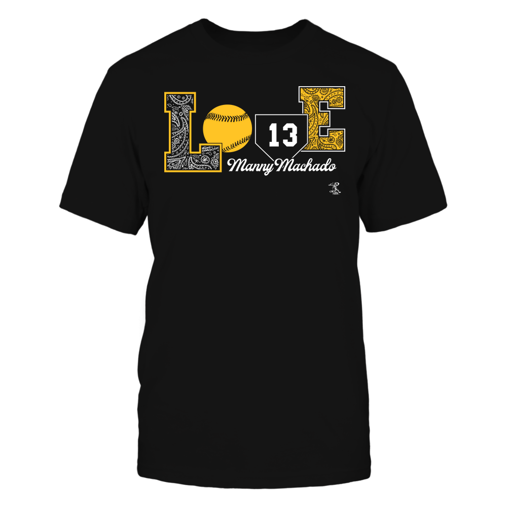 Love Player - Manny Machado Tee | San Diego Baseball | MLBPA | Ballpark MVP