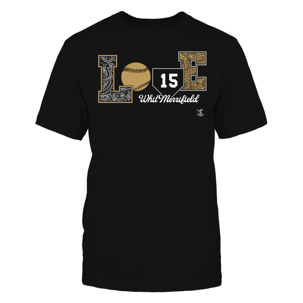 Love Player - Whit Merrifield Tee | Kansas Baseball | MLBPA | Ballpark MVP