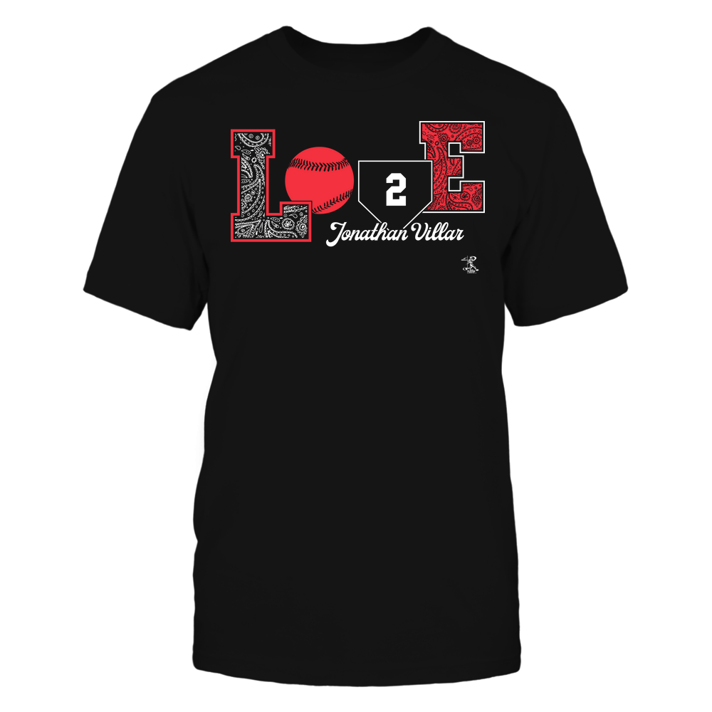 Love Player - Jonathan Villar T-Shirt | Miami Pro Baseball | Ballpark MVP | MLBPA