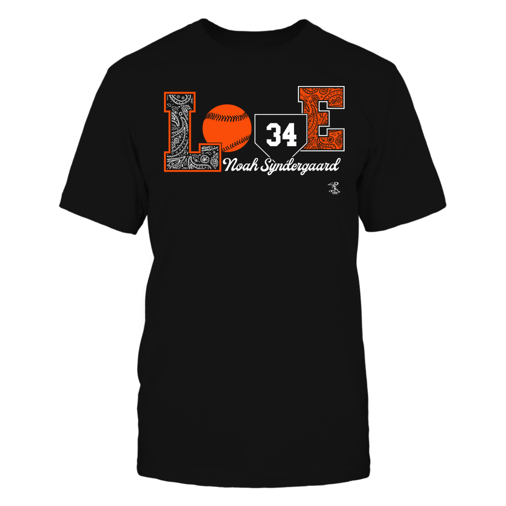 Love Player - Noah Syndergaard Tee | New York M Baseball | MLBPA | Ballpark MVP