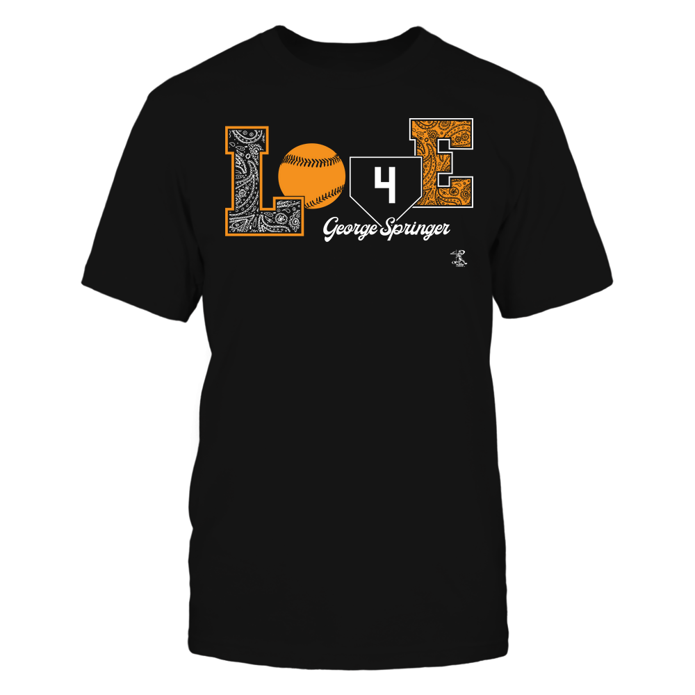 Love Player - George Springer Shirt | Houston Major League Baseball | Ballpark MVP | MLBPA