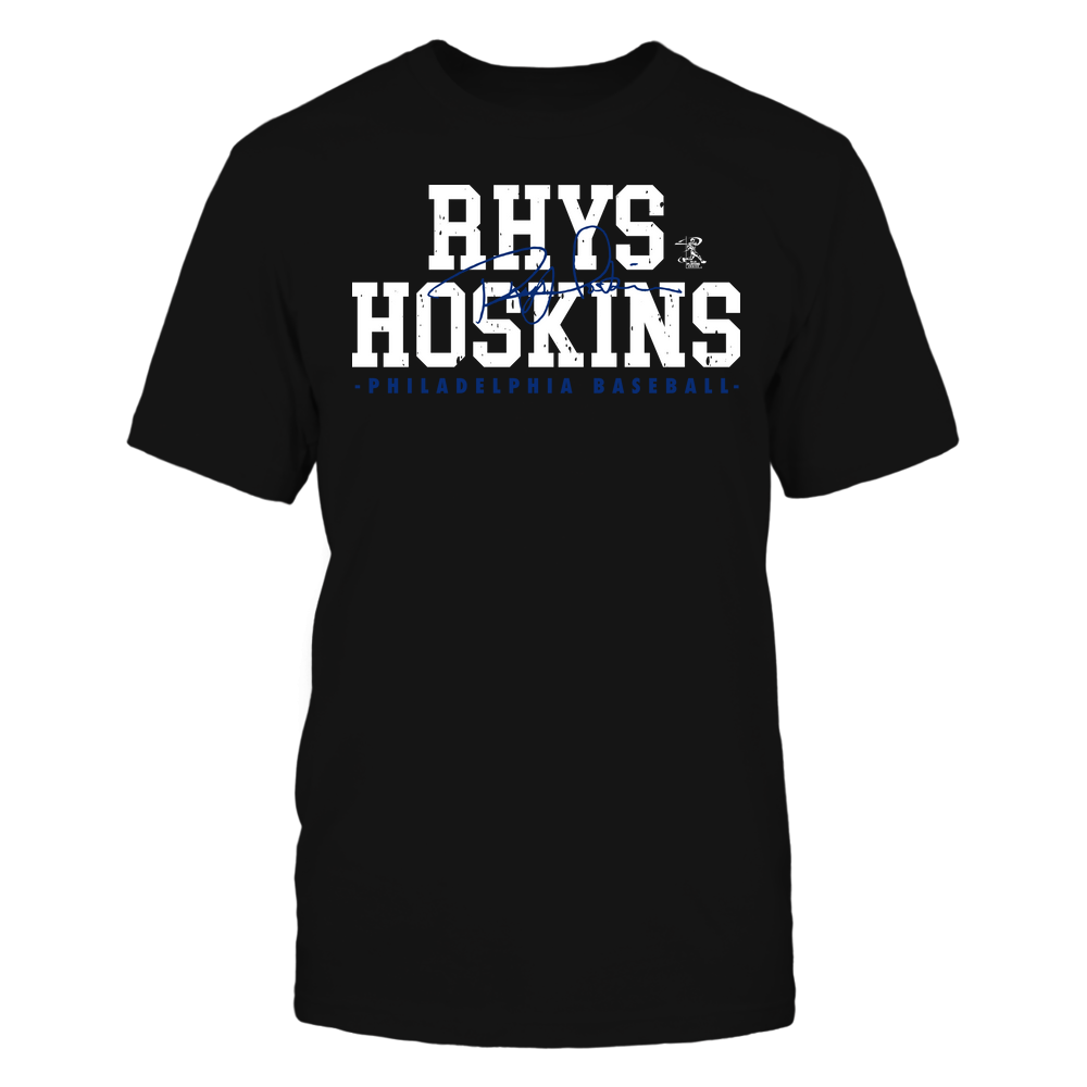 Signature - Rhys Hoskins Tee | Philadelphia Baseball | MLBPA | Ballpark MVP