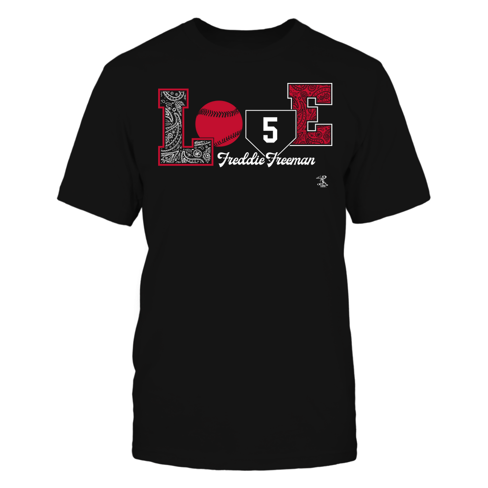 Love Player - Freddie Freeman Tee | Atlanta Baseball | MLBPA | Ballpark MVP