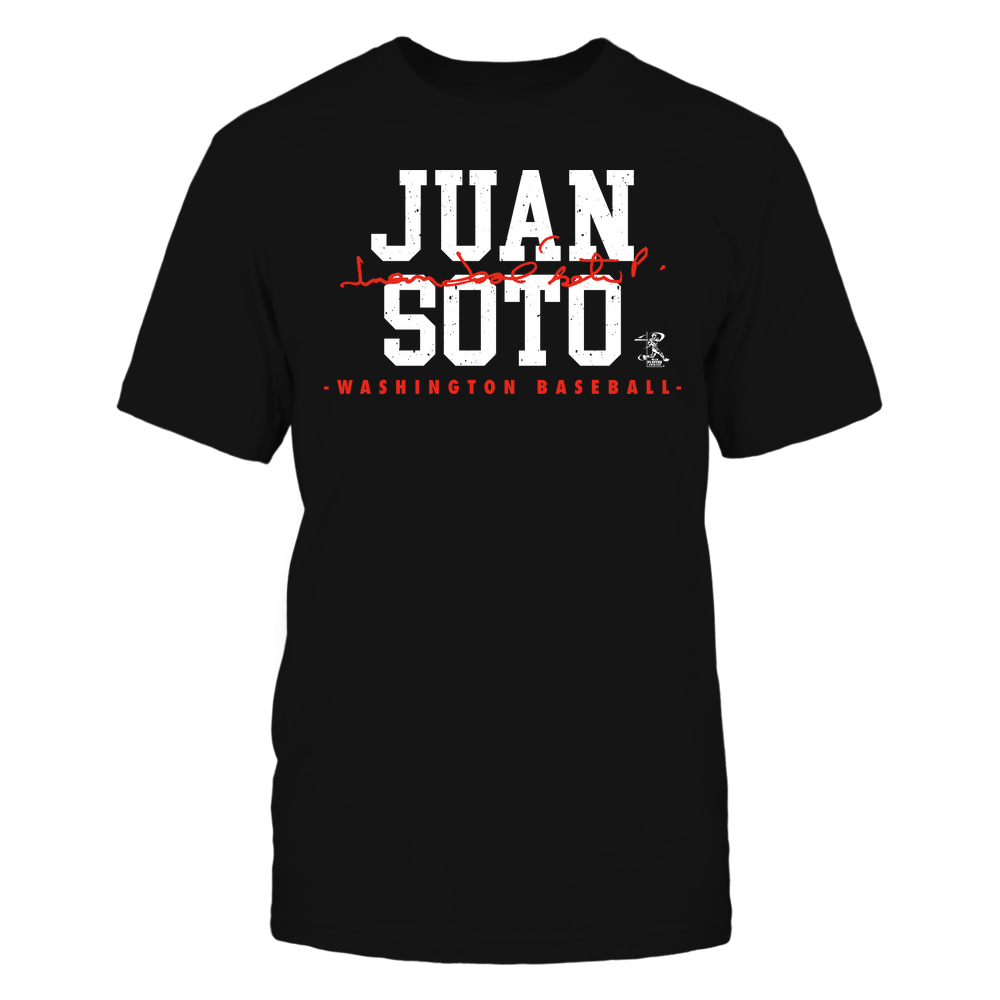 Signature - Juan Soto Shirt | Washington Major League Baseball | Ballpark MVP | MLBPA