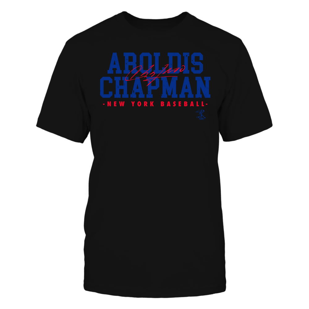 Signature - Aroldis Chapman Shirt | New York Y Major League Baseball | Ballpark MVP | MLBPA