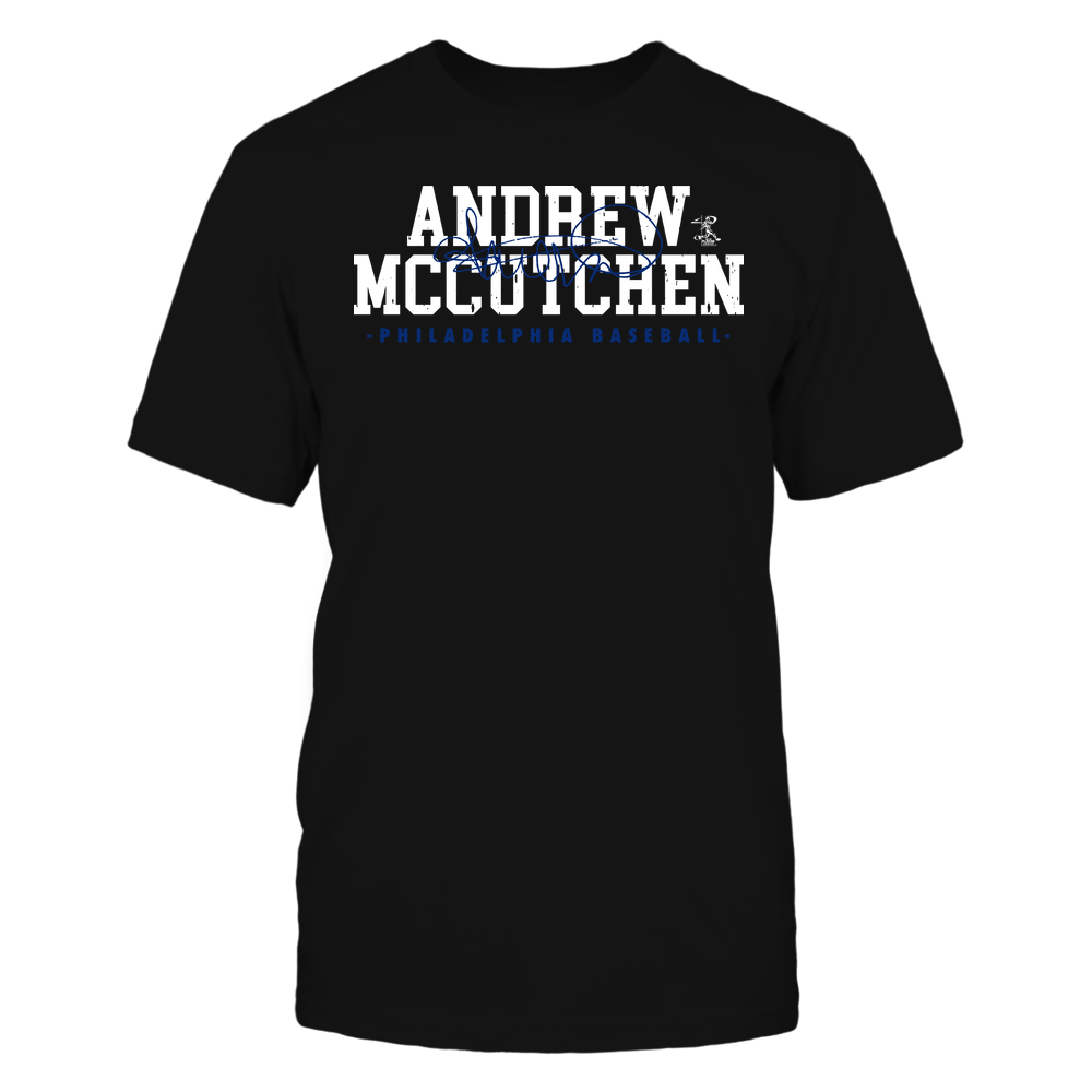 Signature - Andrew McCutchen Tee | Philadelphia Baseball | MLBPA | Ballpark MVP