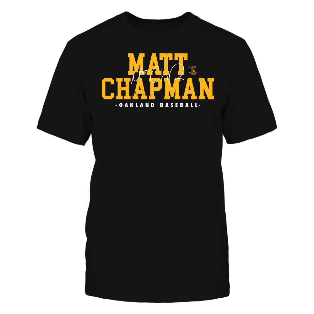 Signature - Matt Chapman Shirt | Oakland Major League Baseball | Ballpark MVP | MLBPA