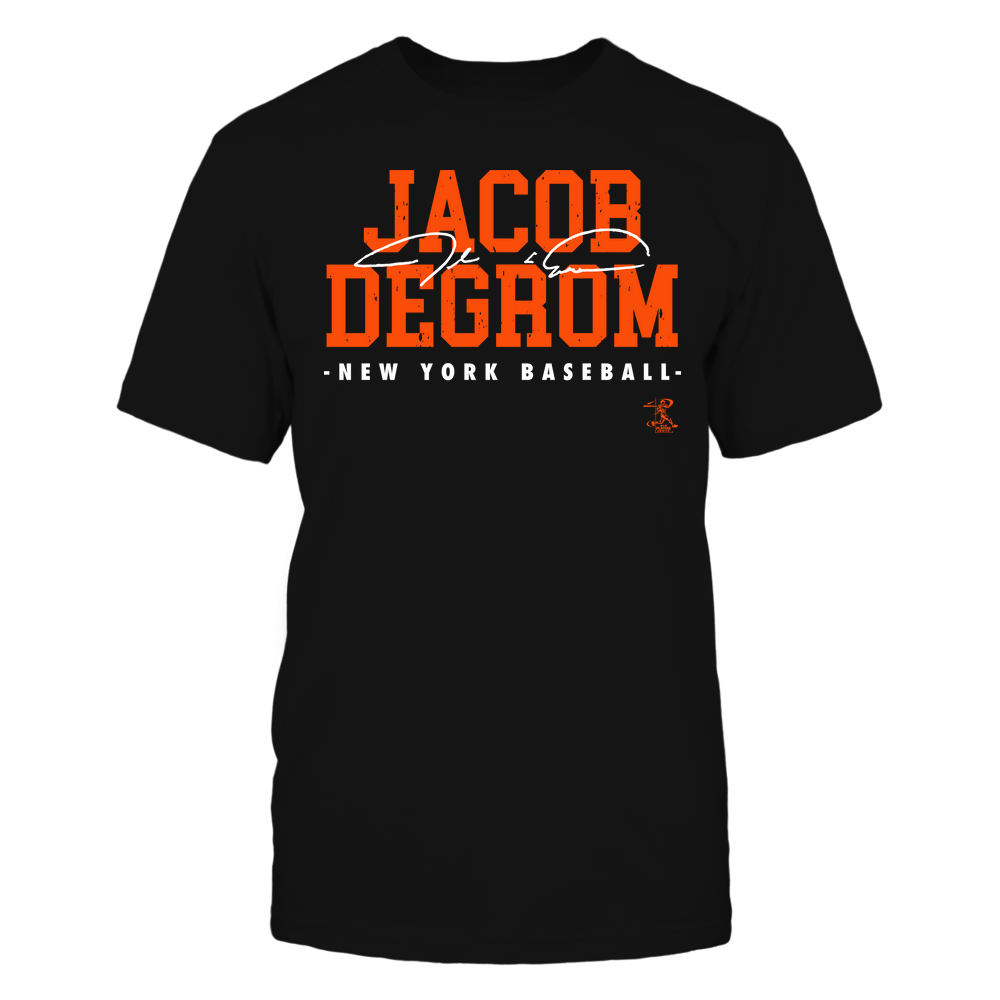 Signature - Jacob deGrom T-Shirt | New York M Pro Baseball | Ballpark MVP | MLBPA