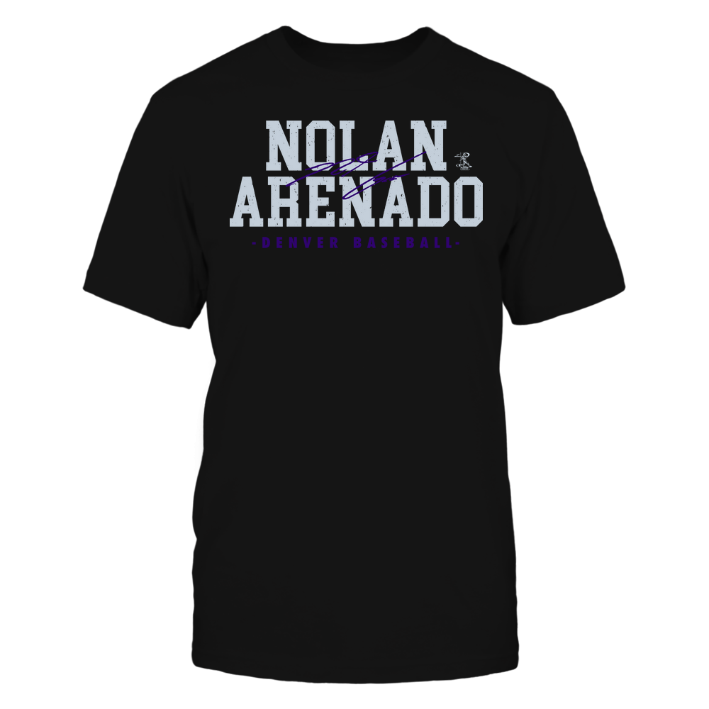 Signature - Nolan Arenado Tee | Colorado Baseball | MLBPA | Ballpark MVP