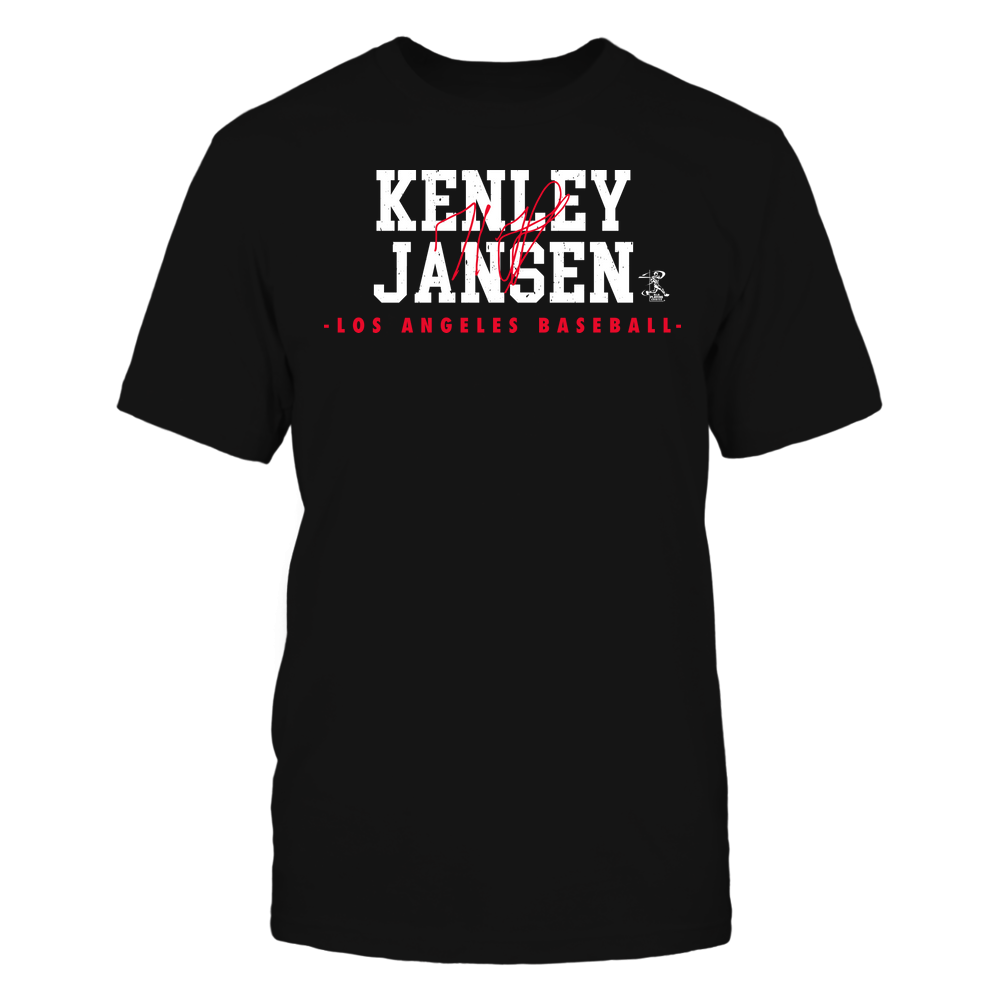 Signature - Kenley Jansen T-Shirt | Los Angeles D Pro Baseball | Ballpark MVP | MLBPA