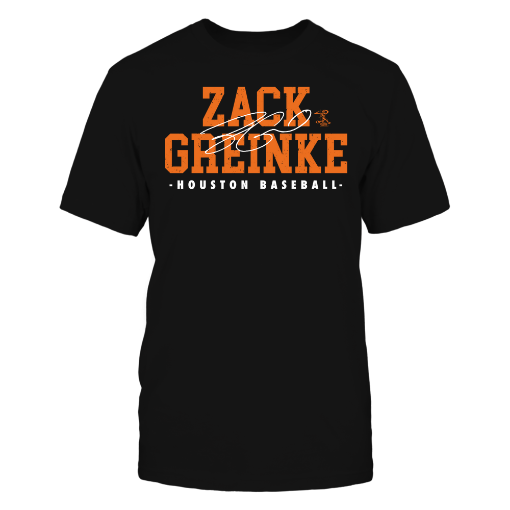 Signature - Zack Greinke Shirt | Houston Major League Baseball | Ballpark MVP | MLBPA