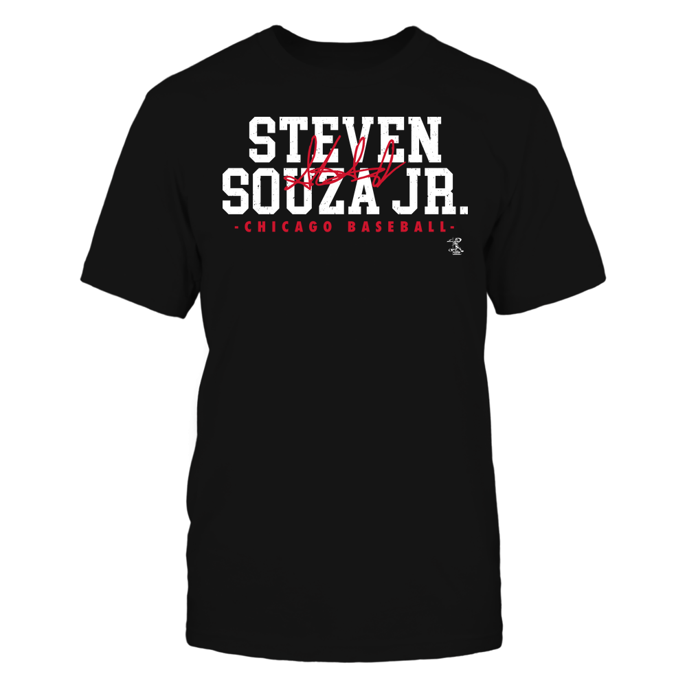 Signature - Steven Souza Jr. T-Shirt | Chicago C Pro Baseball | Ballpark MVP | MLBPA