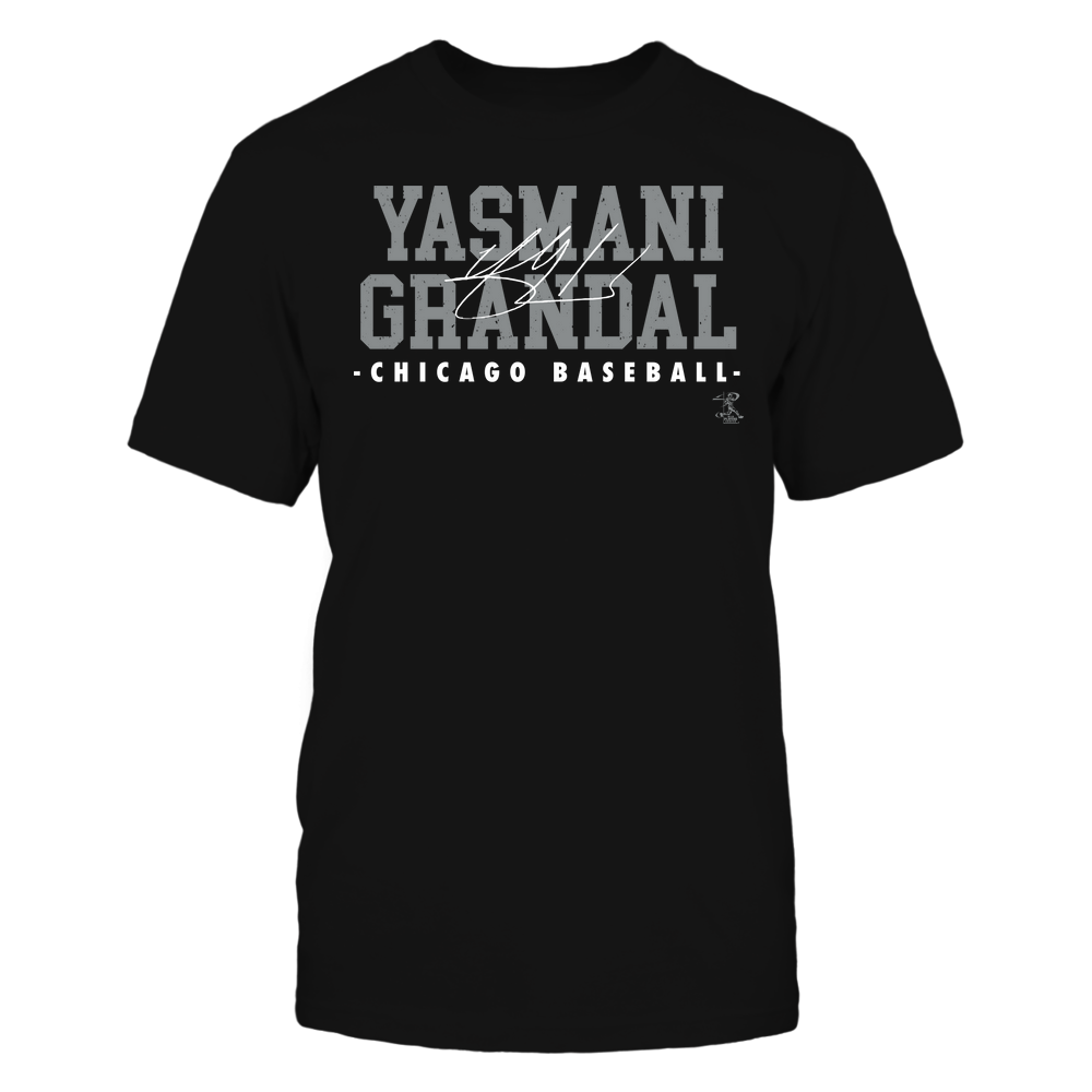 Signature - Yasmani Grandal T-Shirt | Chicago W Pro Baseball | Ballpark MVP | MLBPA